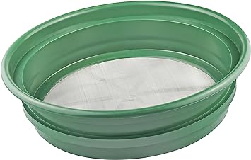 SE 11" Stackable Sifting Pan with Mesh Size 1/70" - GP2-170