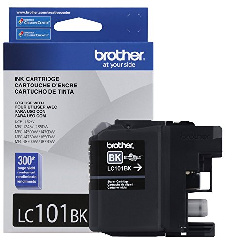Brother Printer LC101BK Black Ink Cartridge