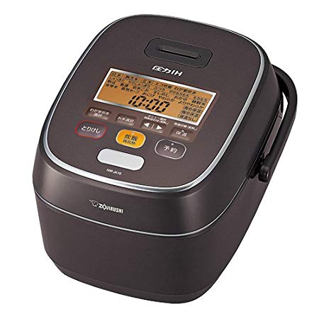 Zojirushi rice cooker pressure IH type Iron coat platinum Atsukama extremely cook 5.5 Go Brown NW-JA10-TA