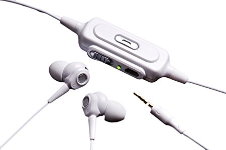 Digital Silence DS-101A Stereo Analogue Ambient Noise Cancelling Headset with Microphone - White (discontinued by manufacturer)