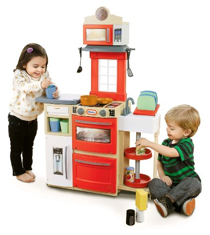 Little Tikes Cook 'n Store Kitchen Playset - Red