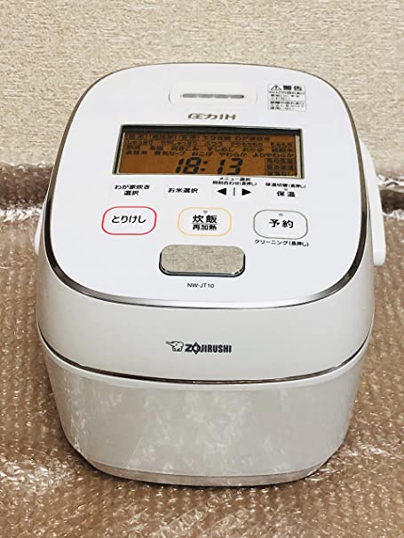 Zojirushi Pressure IH Rice Cooker (1.0L) 極め炊き (KIWAME DAKI) NW-JT10-WA (White)【Japan Domestic Genuine Products】【Ships from Japan】