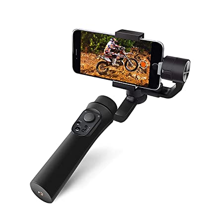 Osaka 3-Axis Handheld Mobile Gimbal Stabilizer Gimble 360° Rotation Stunning Motion Time Lapse Stabilizer for Smartphone, iPhone Xs Max Xr X 8 Plus, Samsung Galaxy S9  S8  S7 S6