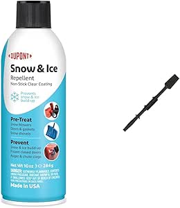 DuPont Teflon Snow and Ice Repellant, Aerosol 10 oz & MTD OEM-731-2643 Genuine Parts Accessories Snow Thrower Chute Clearing Tool