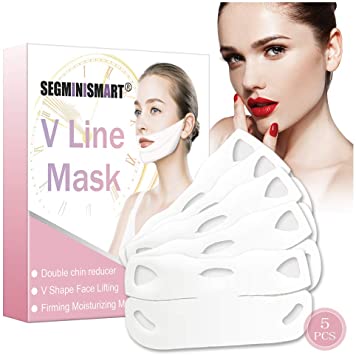 V Line Mask,V Face Masks,Chin Up Patch,Contour Lifting Firming Moisturizing Mask,V-shape Facial Moisturizing Firming Mask