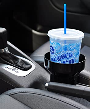 Kaz Cup Holder Expander Insert/Cup Holder Extender Insert. Enlarge The Size of Your Cup Holder. KAZeKUP Insert fits in Most Cup Holders and Improves Their funtion. Catch Basin Holds Spills and Drips.