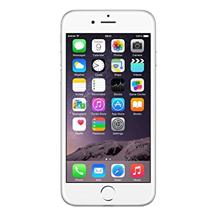 Apple iPhone 6 16GB Factory Unlocked 4G LTE Smartphone for GSM Carriers - Silver (Certified Refurbished, Good Condition)
