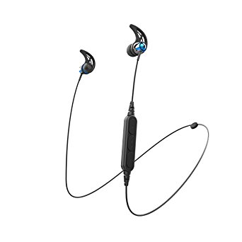 Evidson B5 Bluetooth Wireless In-Ear Headphones with Mic (Blue)