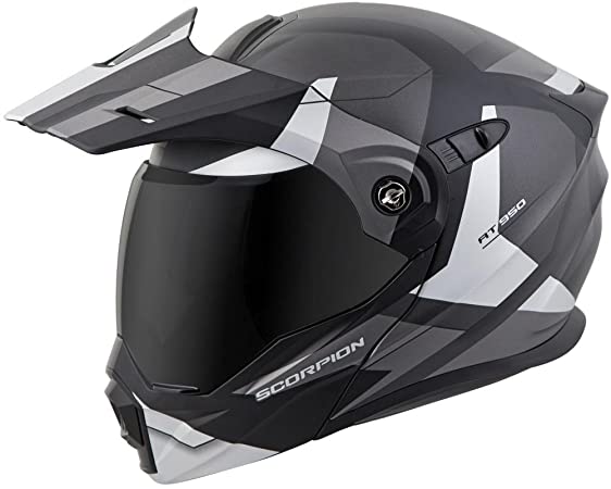 Scorpion EXO AT950 Modular Neocon Street Bike Motorcycle Helmet Silver X Small