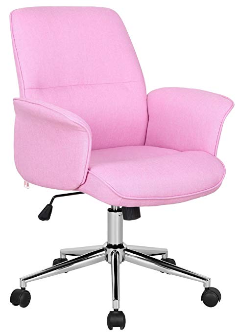 SixBros. Office Swivel Chair Pink 0704M/3673