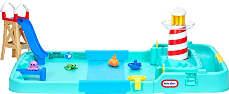 Little Tikes Splash Beach Water Table Splash Pad for Kids, Boys, Girls Ages 2  Years