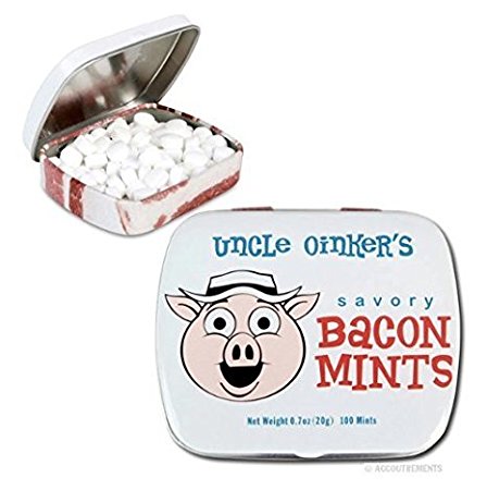 Bacon Flavored Mints net wt. 0.85 oz(24 g)
