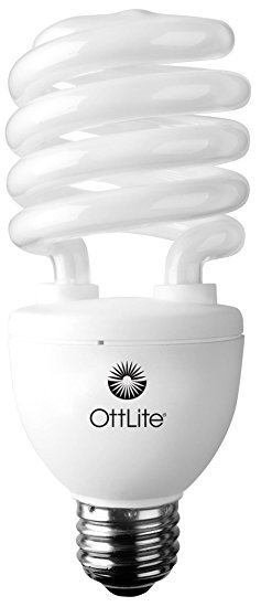 OttLite 25ED12R 25w Edison CFL Swirl Bulb