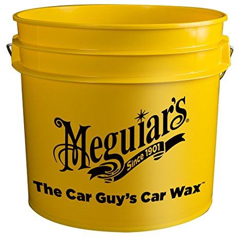 Meguiar's Yellow Bucket, 3.5 gallon capacity