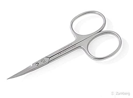 Stainless Steel Cuticle Scissors by Premax. Made in Italy