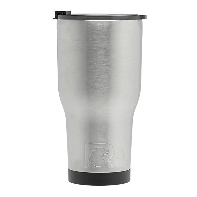 RTIC 191 Double Wall Vacuum Insulated Tumbler, 30 oz, Stainless Steel