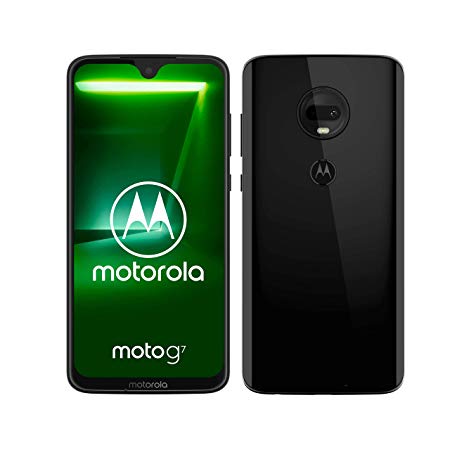 motorola moto g7 6.24-Inch Android 9.0 Pie UK Sim-Free Smartphone with 4GB RAM and 64GB Storage (Dual Sim) – Black (Exclusive to Amazon)