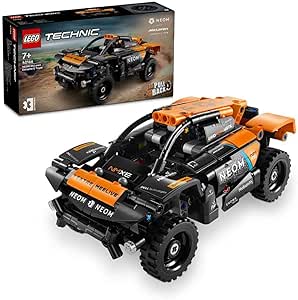 LEGO 42166 Technic NEOM McLaren Extreme E Race Car, Rückziehmotor