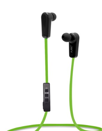 Jarv NMotion Sport Wireless Bluetooth 40 Stereo EarbudsHeadphones with In-Line Microphone  Green