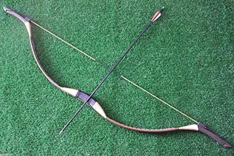 e5e10 40Lbs/45Lbs/50Lbs Handmade Recurve Bow 52" Attila Mongolian Longbow Chinese for Archery Hunting Horse Riding