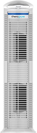 Envion Therapure TPP230-H UV Germicidal Hemispheric HEPA Type Tower Air Purifier with Handle, 378 Sq Ft Capacity, 3-Speed | Removes Odors, Smoke, Mold, Pet Dander