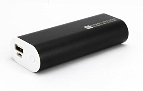 EnergyFlux Slim 4400mAh Rechargeable Double-Sided Hand Warmer / USB External Back Up Battery Pack Charger
