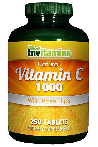 TNVitamins Vitamin C 1000 Rose Hips Tablets (250 Tablets)