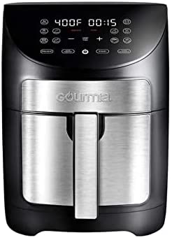 GOURMIA Digital Air Fryer 6.7 L/7-QT Includes Basket, Tray and Multi-Purpose Shelf