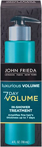 John Frieda Luxurious 7 Day Volume In-Shower Treatment, 4 Fluid Ounce