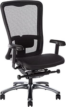 Office Star 93720 ProGrid High Back Managers Chair, Black