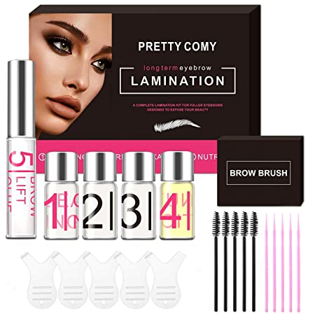 Brow Lamination Kit Professional Eyebrow Lift Perming Kit Perfect Full Fluffy Sculpt Brows Styling Long Duration Home Salon Beauty Makeup
