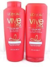 Vive Pro Color Vive Hi-gloss Shampoo 13 Oz. For Women   Loreal Vive Pro Color Care Hair Conditioner for Color-treated Hair