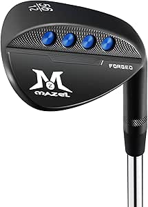 MAZEL Forged Golf Wedges for Men - Individual 48 52 54 56 58 60 Degree Wedge Left/Right Hand Gap Wedge,Sand Wedge,Lob Wedge,Milled Face for More Spin