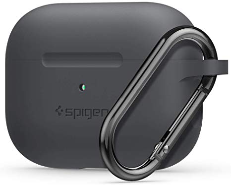 Spigen Silicone Fit Designed for Apple Airpods Pro Case (2019) - Charcoal