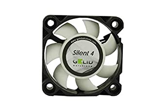Gelid Solutions Silent 4 – 3-Pin fan of 40mm for Standard Case | Silent Operation | Optimized Fan Blades | High Airflow & High Static Pressure.