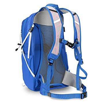 Terra Hiker Ultra Lightweight Backpack, Traveling Hiking Day Pack, with Steel Frame and Back Mesh, only Weighs 1.49 lbs