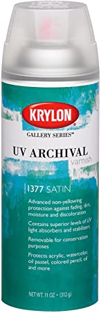 UV Archival Varnish Aerosol Spray, 11 Ounce (Satin)