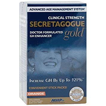 MHP Secretagogue-Gold,Orange,30 packets 15.9 oz 447 g