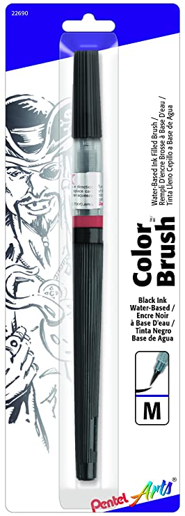 Pentel Color Brush Pen (Black)