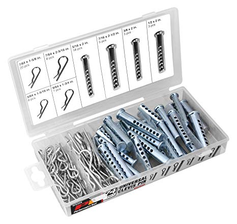 Performance Tool W5359 74pc Universal Clevis Pin Assortment