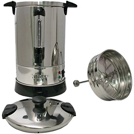 Nesco CU-30 Professional Coffee Urn, 6.8-Liter, Stainless Steel