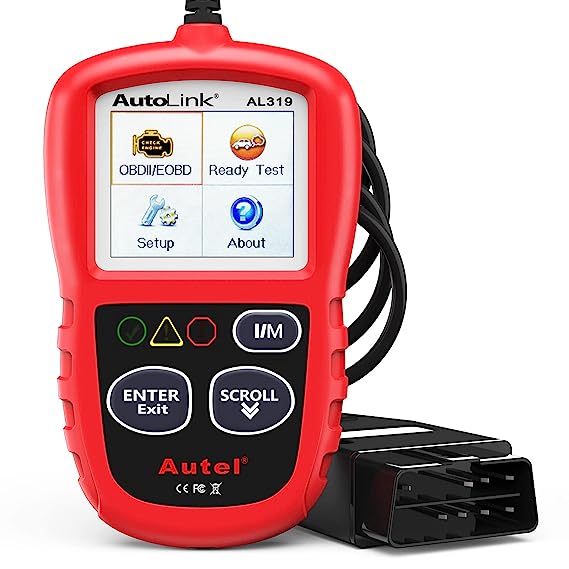 Autel AutoLink AL319 OBD2 Scanner Automotive Engine Fault Code Reader CAN Scan Tool