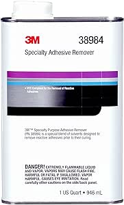 3M 38984 Specialty Adhesive Remover - 1 Quart