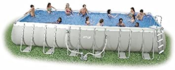Intex Ultra Frame 24-by-12-Foot-by-52-Inch Rectangular Pool Set