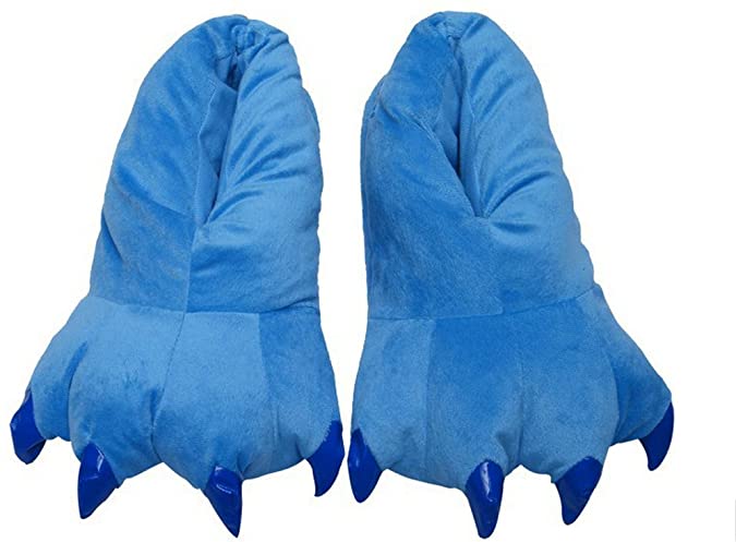 MizHome Unisex Soft Paw Claw Home Slippers Animal Costume Shoes