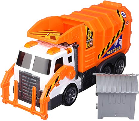 Dickie Toys Light & Sound Garbage Truck