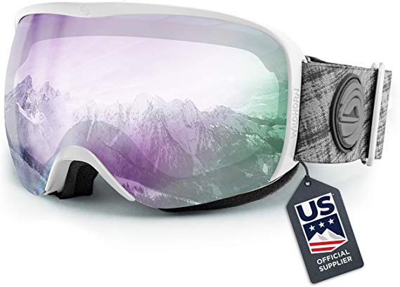 Wildhorn Cristo Ski Goggles - US Ski Team Official Supplier - Snow Goggles for Men, Women & Youth