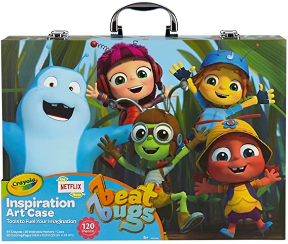 Crayola Beat Bugs Inspiration Art Case 120pc