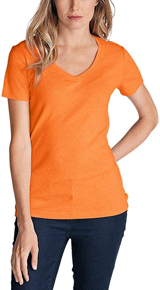 Eddie Bauer Women's Favorite Short-Sleeve V-Neck T-Shirt