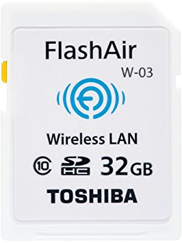 Toshiba wireless LAN-enabled SDHC memory card FlashAir 32GB Class10 SD-WE032G